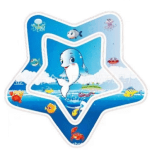 Star Tummy Time Inflatable Water Play Mat
