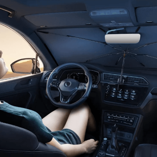 Car Windshield Sun Shade Umbrella - Image 3