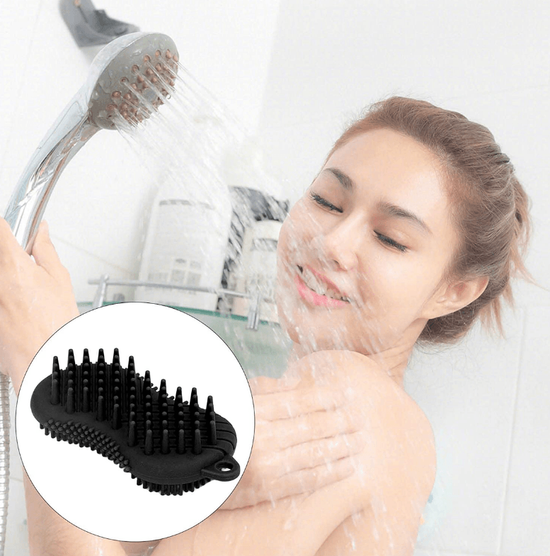 Silicone Shampoo and Body Massage Brush (Each)