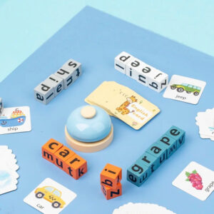 Wooden Letter Cognitive Challenge Word Game
