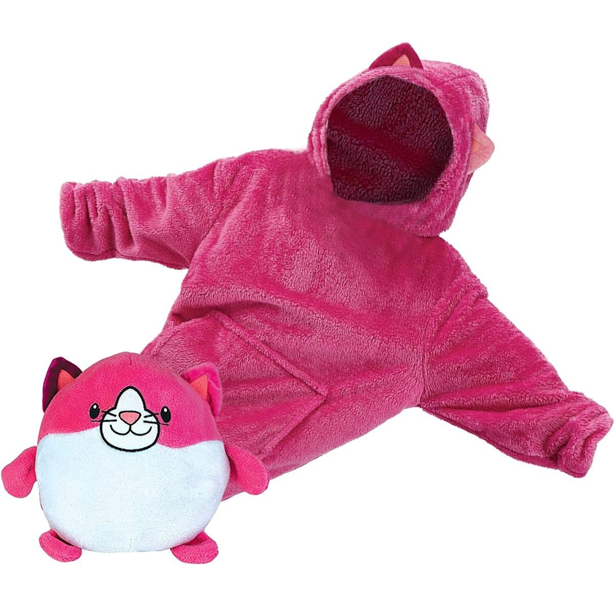 Huggle Pet Hoodie (Pink Kitten)