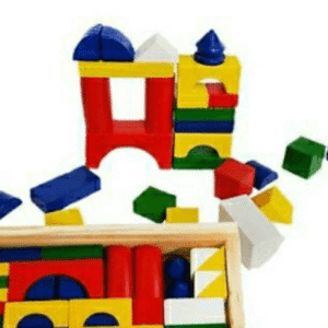 Geometric Wooden Blocks (26 pcs)