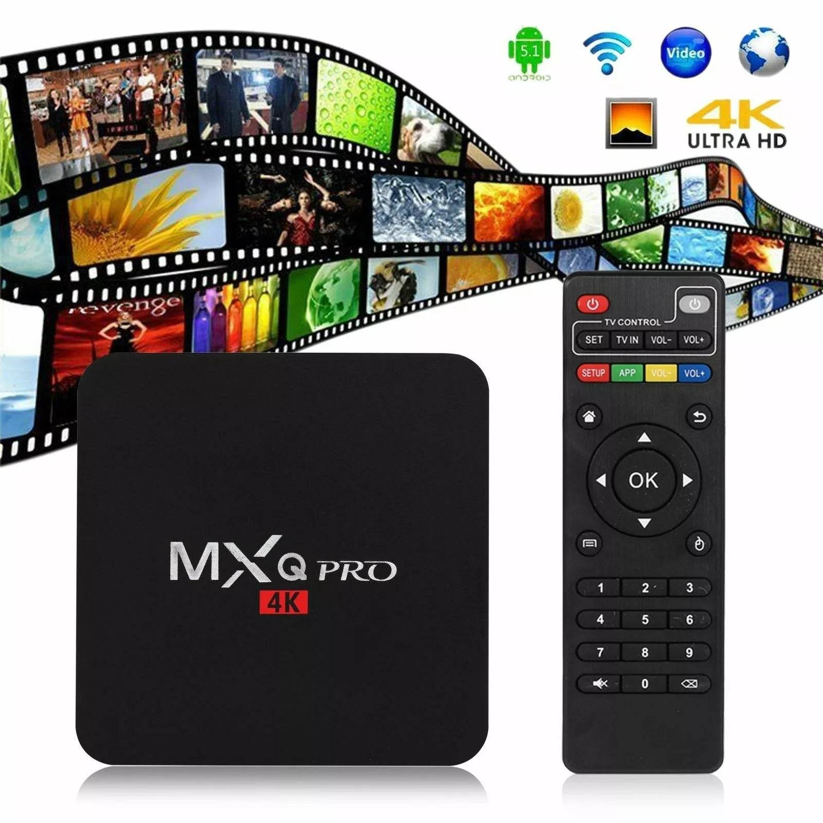 Android MXQ Pro 4K 5G HD TV Box
